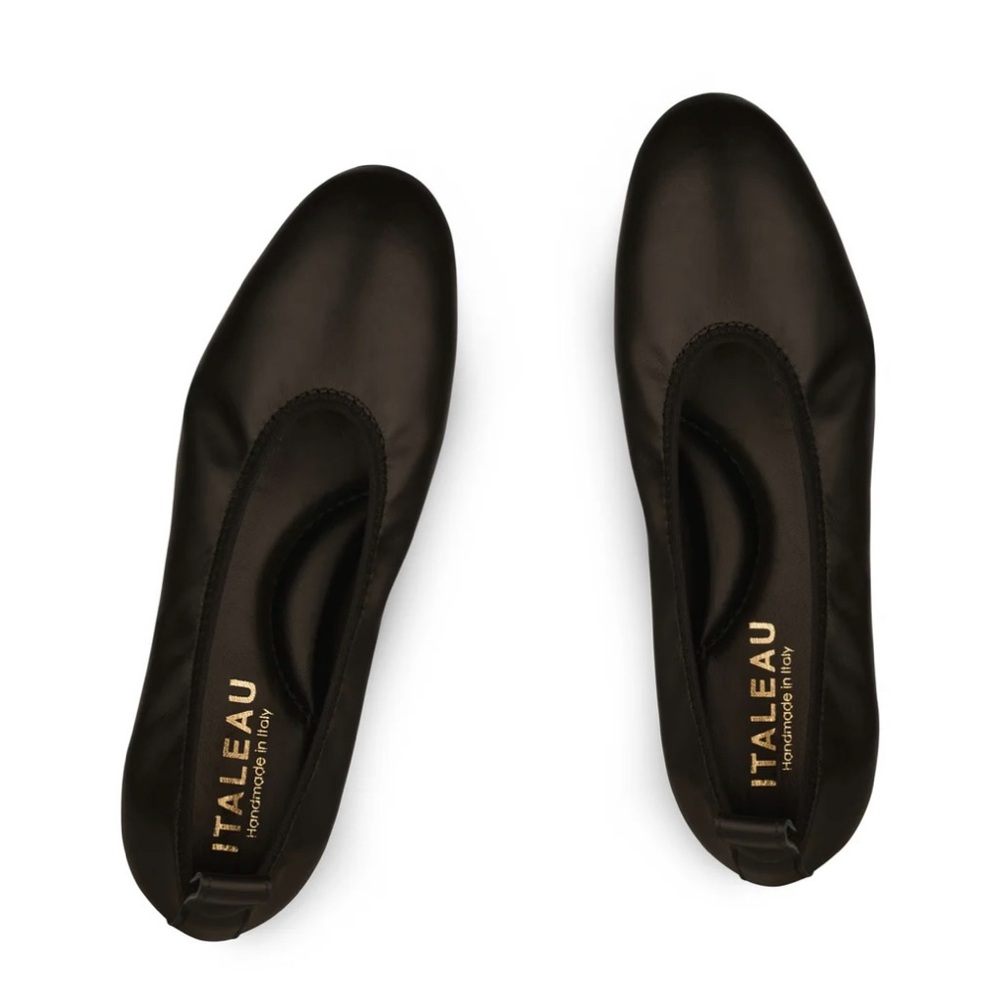 Italeau Leather Flats